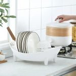 Égouttoir Vaisselle de Forme Circulaire