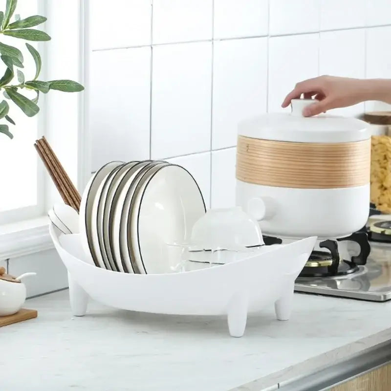 Égouttoir Vaisselle de Forme Circulaire