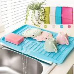 Égouttoir Vaisselle en Silicone Souple