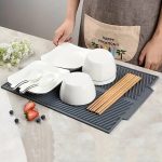 Égouttoir Vaisselle de Type Tapis Absorbant